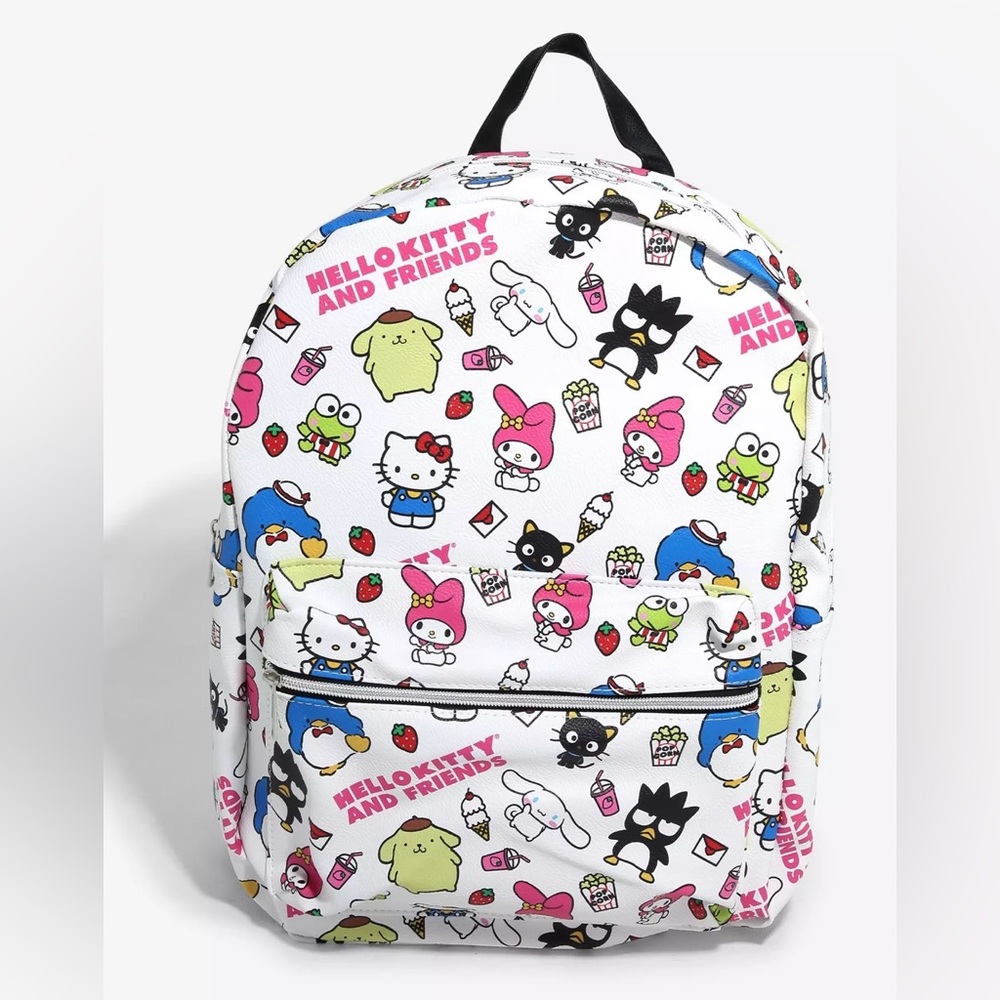 Faux Leather Hello Kitty and Friends Backpack